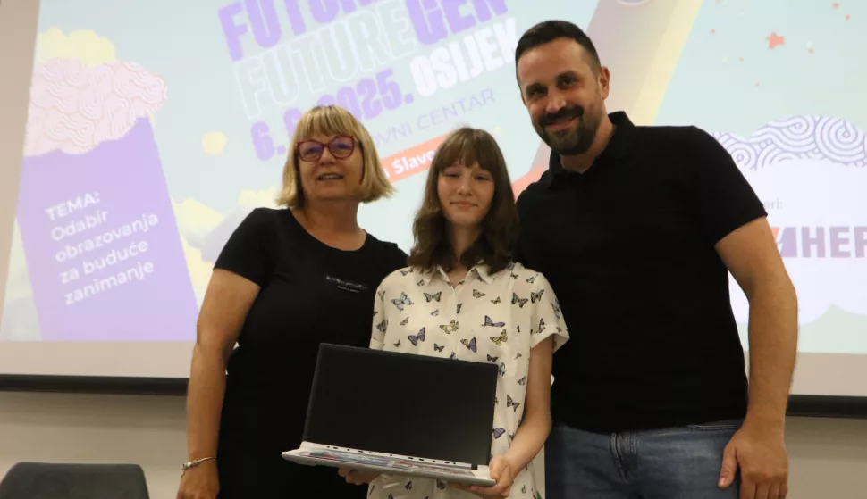 Osijek, 06. 06. 2025, IT centar, Dodjeja nagrada osma&scaron;imai Panel Future Gen...snimio GOJKO MITIĆ