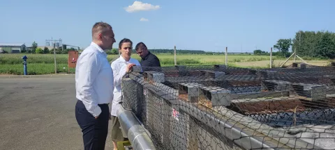 Ministar Vlajčić u posjeti PP OrahovicaSNIMIO: VLADIMIR GRGURIĆ