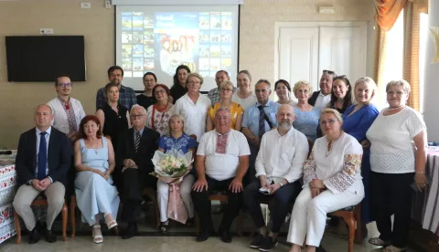 Osijek, 07. 06. 2025, Hotel Waldinger, 100. broj Vijesnika ukrajinske manjine, svečano obilježavanje...snimio GOJKO MIITĆ