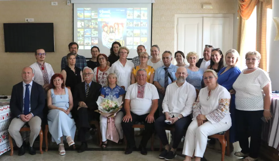 Osijek, 07. 06. 2025, Hotel Waldinger, 100. broj Vijesnika ukrajinske manjine, svečano obilježavanje...snimio GOJKO MIITĆ