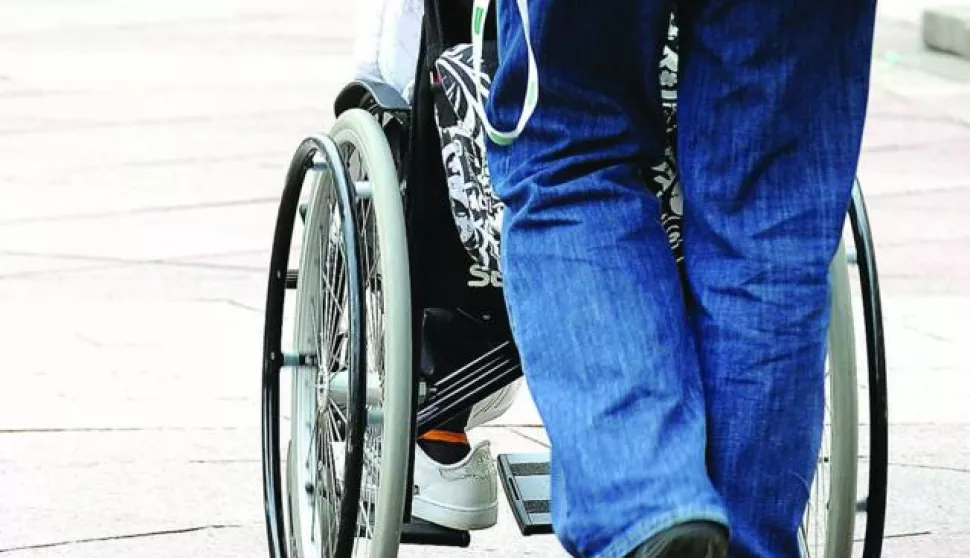 RIJEKA,03.11.2010.RIJEKANA FOTO INVALID, INVALIDI, INVALIDSKA KOLICA, NEPOKRETNI...SNIMIO SERGEJ DRECHSLER