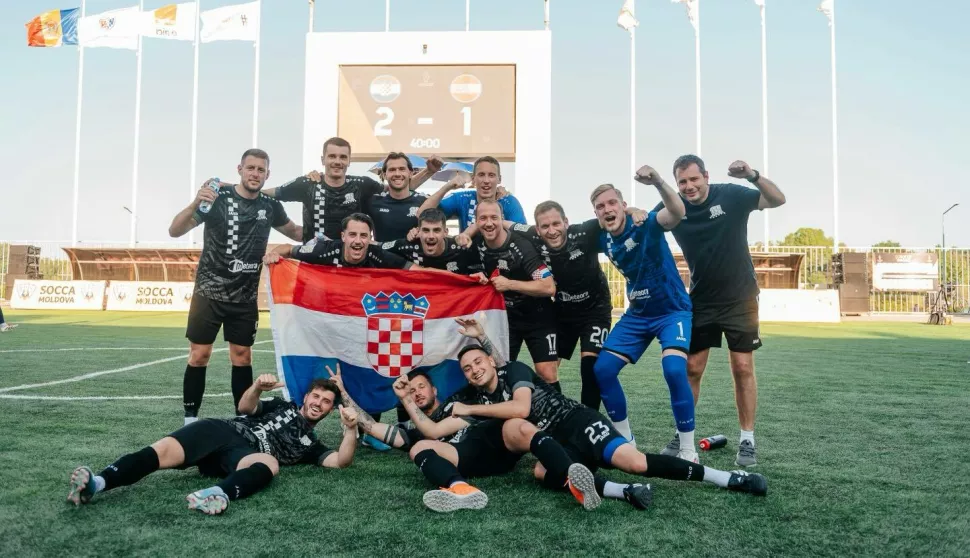 Hrvatska socca malonogometna reprezentacija. 3. mjeto na EP u Moldaviji