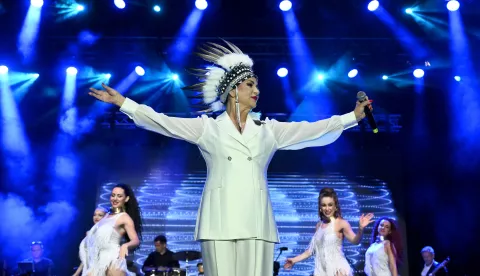 08.06.2025., Zagreb - Alka Vuica odrzala koncert na Salati. Photo: Marko Lukunic/PIXSELL