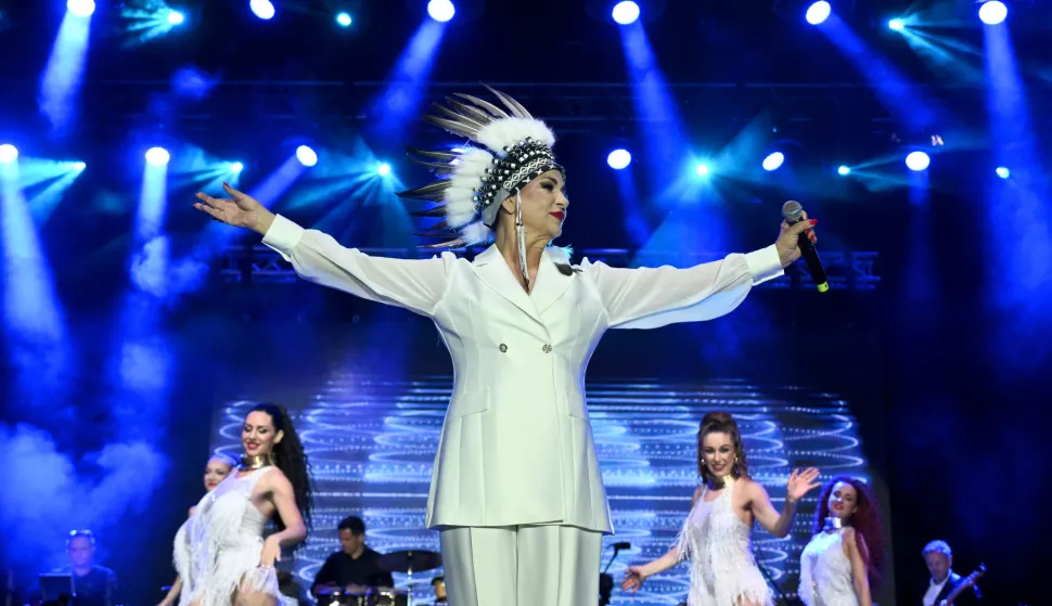 08.06.2025., Zagreb - Alka Vuica odrzala koncert na Salati. Photo: Marko Lukunic/PIXSELL