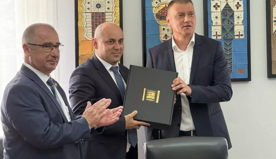 Primopredaja Orešković i Bosančićfoto: VSŽ