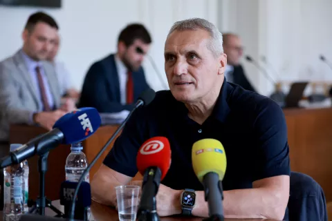 09.06.2025., Osijek - Na Zupanijskom sudu nastavljeno je sudjenje braci Mamic i ostalima za izvlacenje novca iz Dinama. Ivan Cvjetkovic Photo: Davor Javorovic/PIXSELL