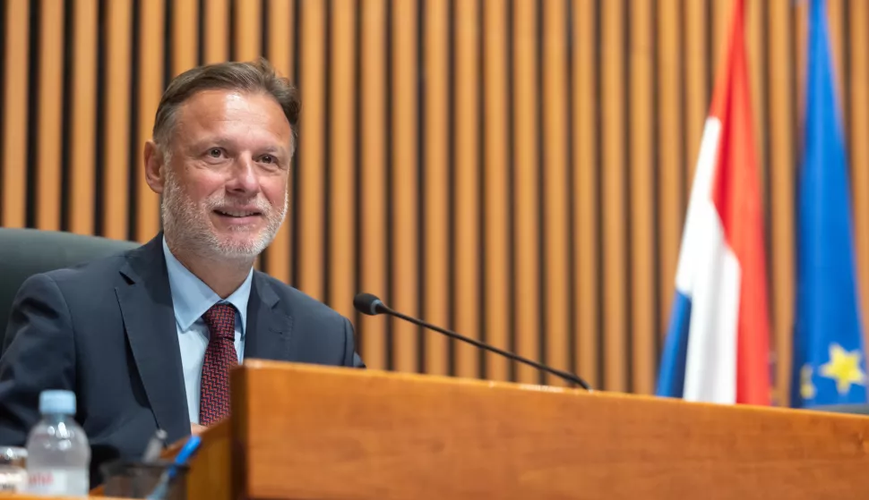 Zagreb, 04.06.2025. - Nastavak 6. sjednice 11. saziva Hrvatskog sabora.Na fotografiji Gordan Jandroković.foto HINA/ Edvard ŠUŠAK/ es