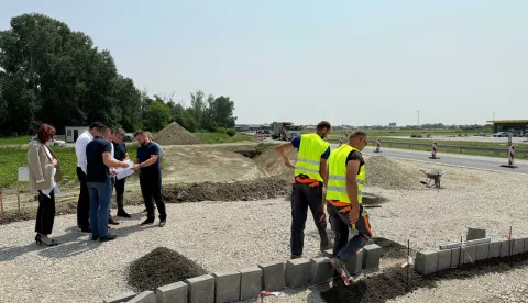 vinkovci - u tijeku su radovi na izgradnji novog kružnog toka kod trgovačkog centra Stop Shop, na južnoj gradskoj obilaznici11. 6. 2025.