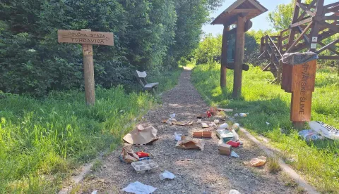 Poučna staza - lijeva obalaučimo o nekulturi sugrađana