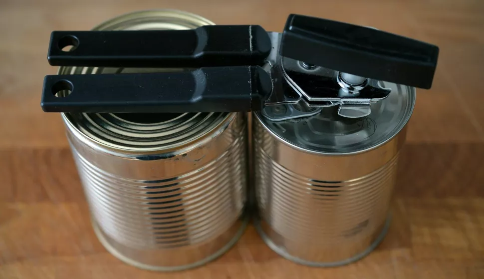 A tin. Photo: Frank May/DPA/PIXSELL