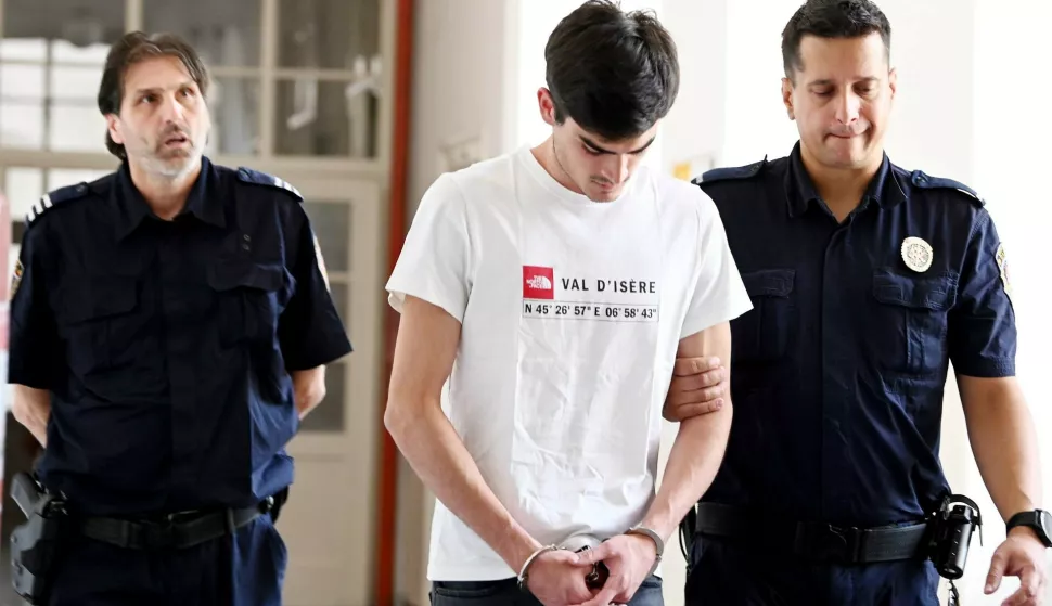 Rijeka 11.06.2025.Niko Zbasnik izricanje presude na Zupanijskom sudu Rijeka slucaj prometne nesrece u tunelu Pecine u kojoj su poginule dvije osobeFoto Marko Gracin