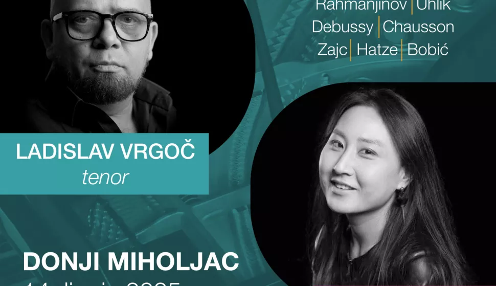 DONJI MIHOLJAC - Na drugom koncertu 6. Prandau festivala, 14. lipnja u dvorcu Mailath s početkom u 20 sati, predstavit će se vrsni tenor Ladislav Vrgoč, prvak opere HNK-a u Osijeku, uz pratnju južnokorejske pijanistice Hui Won Lee.lipanj 2025.