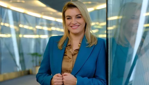 Hrvatska zastupnica u Europskom parlamentu Nikolina Brnjac2025.