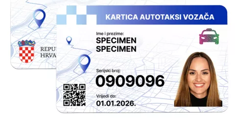 kartica autotaksi vozaca