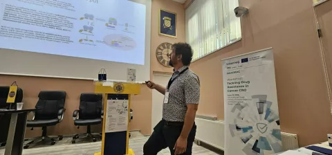 U petak, 13. lipnja, na Fakultetu za dentalnu medicinu i zdravstvo Osijek (FDMZ), održana je znanstvena radionica pod nazivom "Tackling Drug Resistance in Cancer" (Borba protiv rezistencije na lijekove u liječenju raka).