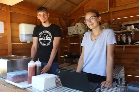 Osijek, 15. 06. 2025, SRC Copacabana, bazeni, počela sezona kupanja na bazenima Copacabane.snimio GOJKO MITIĆ