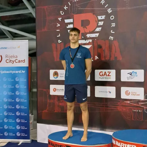 Luka Čarapović PLIVAČKI KLUB VUKOVARFOTO: PK VUKOVAR/IVAN KOŠČEVIĆOŽUJAK 2025