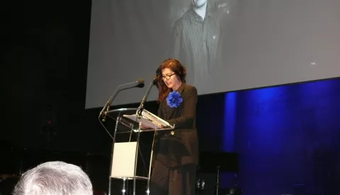 Olja Runjić na komemoraciji Matiji Dediću 