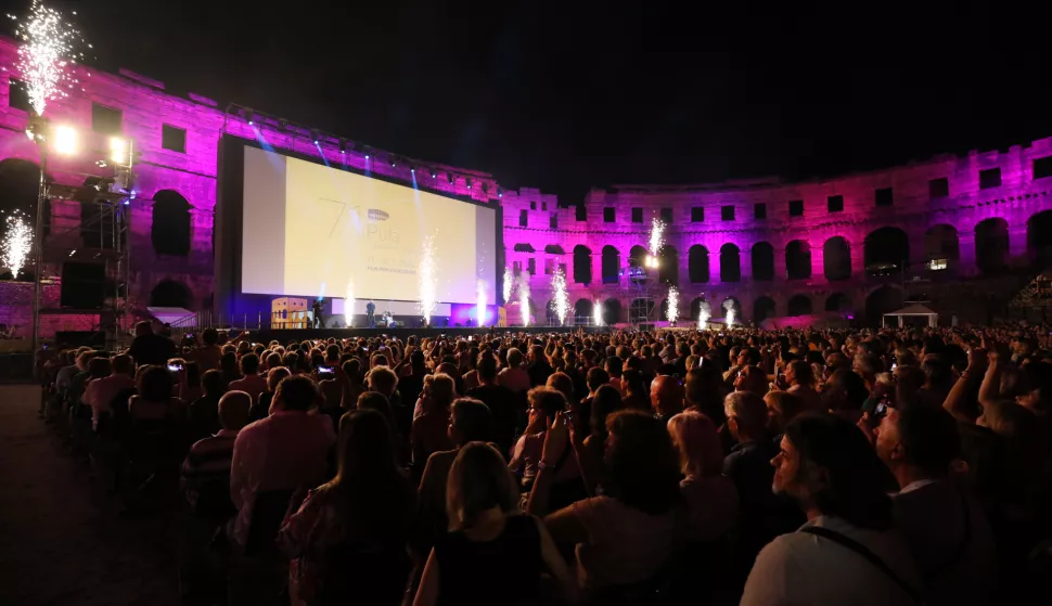 11.07.2024., Pula: U Puli je svecano otvoren 71. pulski filmski festival. Photo: Sasa Miljevic/PIXSELL/PIXSELL