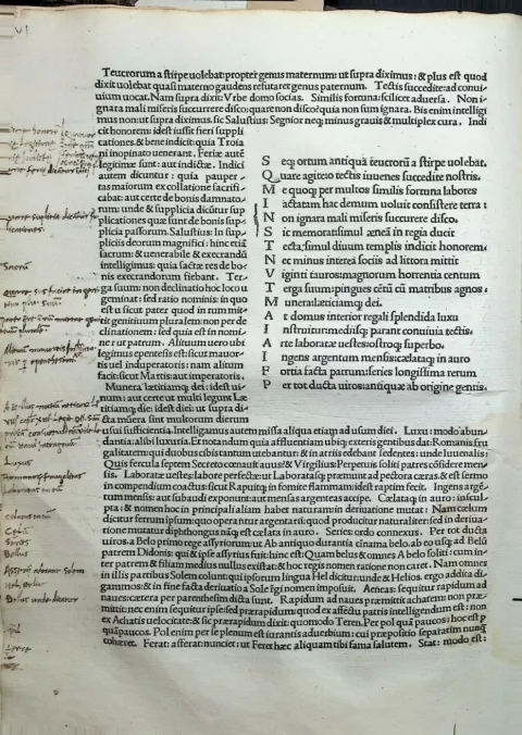 Marulićevi rubni komentari na Vergilijevoj "Eneidi"