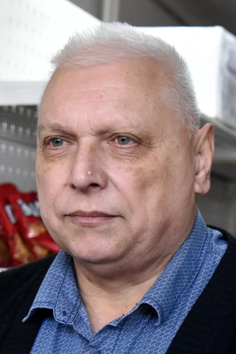 slavonija...vinkovci...06.03.2024.prostorije socijalne samoposluge vinkovci; najavna konferencija 19. pcelarskih dana; tom prilikom pcelari darovali 120 kg meda socijalnoj samoposluzi; na fotki - stanko culjak, predsjednik saveza pcelara vukovarsko-srijemske zupanije;foto Gordan Panić