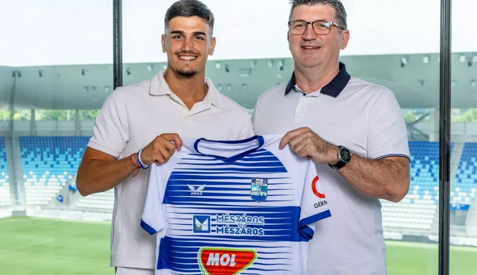 16.6.2025.Marino Žeravica novi je Bijelo-plavi!FOTO: NK OSIJEK