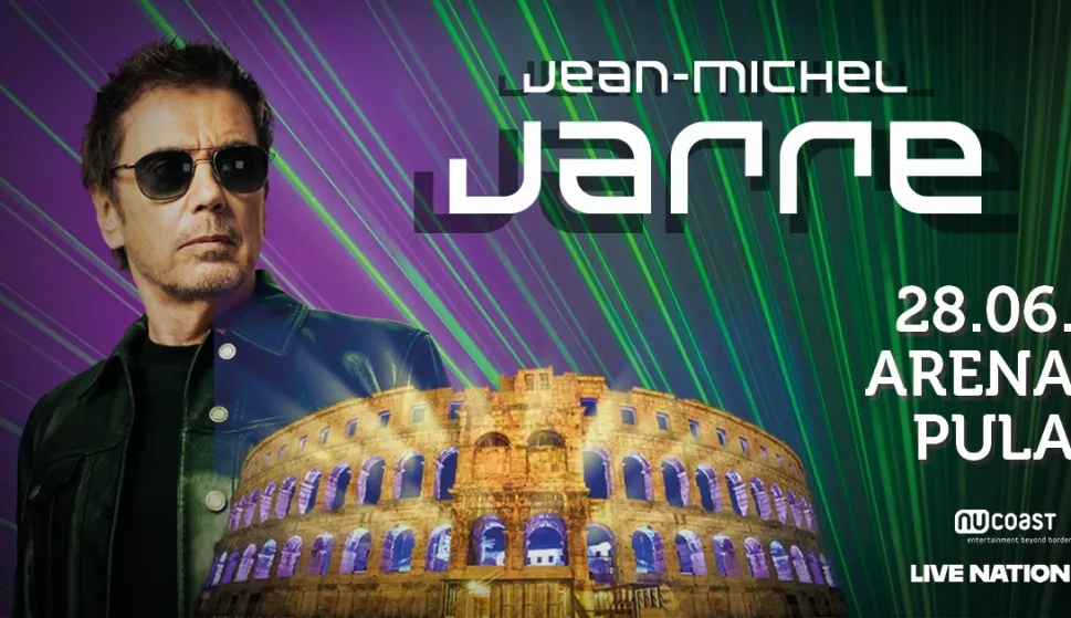 PULA, 6. ožujka 2025. (Hina) - Pionir elektroničke glazbe i tvorac spektakularnih koncerata Jean Michel Jarre, koji je u karijeri prodao više od 85 milijuna albuma, nastupit će 28. lipnja u pulskoj Areni, objavili su organizatori koncerta NuCoast Concerts i Live Nation.