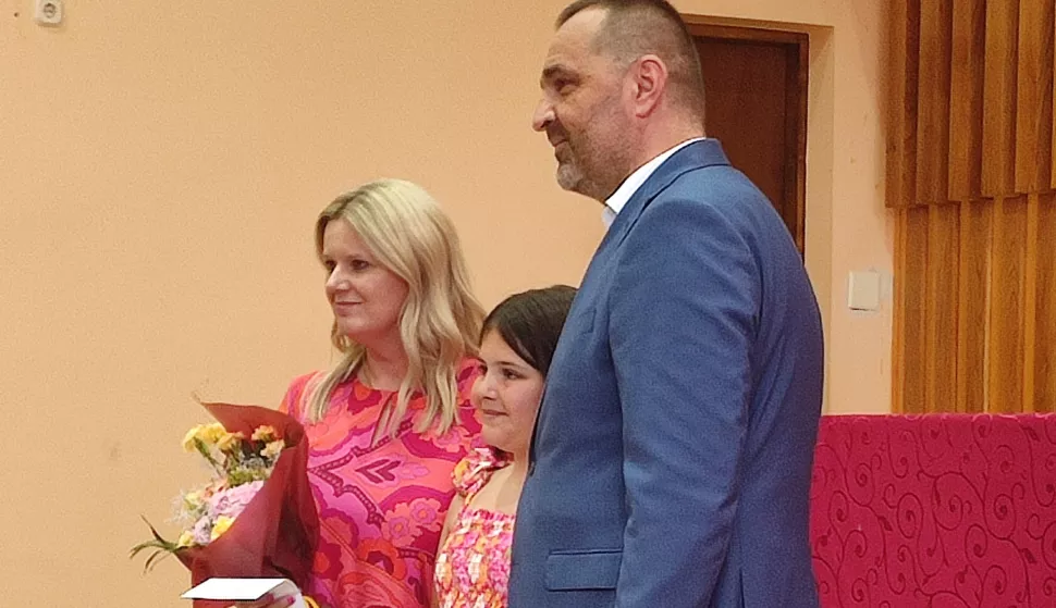 Nagrađena učenicafoto: Marija Lešić Omerović
