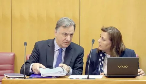 19.09.2017., Zagreb - Drugi dan 5. sjednice zastupnici Hrvatskog sabora ponovno su poceli stankama. Ivan Klesic, glavni drzavni revizor. Photo: Robert Anic/PIXSELL------2 stupcanovosti