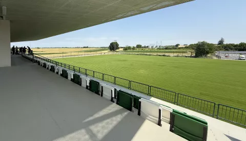 Vardarac, 18. 06. 2025., Vardarac, V arena, V-arena, NK Vardarac, stadion, nogometno igrališteSNIMIO BRUNO JOBST