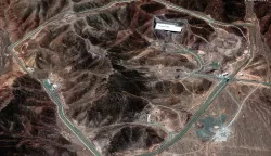 epa12182835 A handout satellite image made available by Maxar Technologies shows the Fordo (Fordow) nuclear facility, Iran, 14 June 2025 (issued 18 June 2025). Israel has been conducting strikes across Iran since 13 June, targeting nuclear, military and energy facilities, prompting Iran to launch retaliatory waves of missiles and drones toward Israel. EPA/MAXAR TECHNOLOGIES HANDOUT -- MANDATORY CREDIT: SATELLITE IMAGE 2025 MAXAR TECHNOLOGIES -- THE WATERMARK MAY NOT BE REMOVED/CROPPED --HANDOUT EDITORIAL USE ONLY/NO SALES