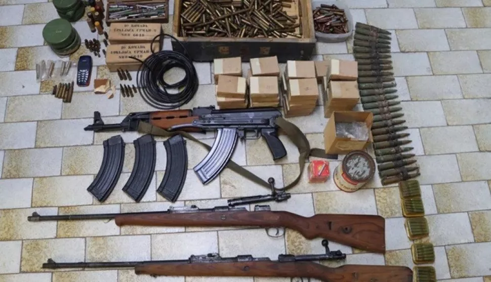 Na novogradiškom području oduzeta veća količina oružja i streljiva, oružje, streljivo, ilustracija