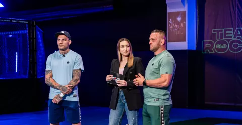  "Fight of Nations: Put do pobjede"treneri i voditeljica lea pavić