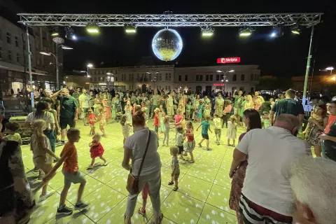 Osijek, 27. 08. 2022, osjecka ljetna noc, Trg slobode, Trg A. Starcevica, promenada, korzoSNIMIO BRUNO JOBST