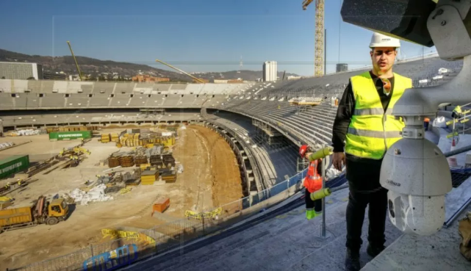 Obnova stadiona Barcelone