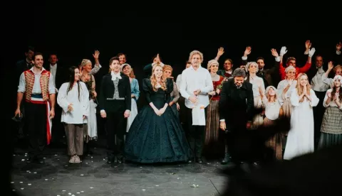 Kazali&scaron;te Komedija trijumfalno zatvorilo festival Dokoř&aacute;n u Brnu s mjuziklom "Jadnici"