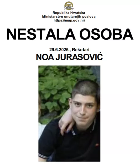 nestali noa jurasović