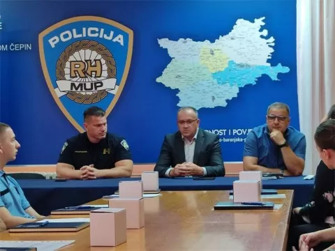 Novi zaposlenici PU osječko-baranjske