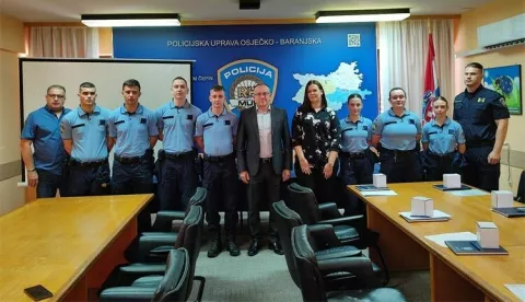 Novi zaposlenici PU osječko-baranjske