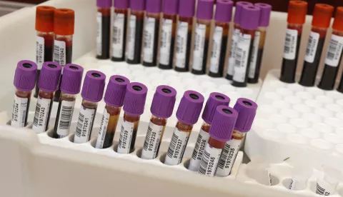 OSIJEK, 31. 12. 2019, ŠETALIŠTE P. PRERADOVIĆA 6. AKCIJA DOBROVOLJNOG DARIVANJA KRVI, DDK. snimio GOJKO MITIĆ