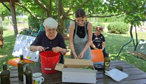 Đakovo - učenici iz Francuske koji su došli u Đakovo obavljati svoju strukovnu praksu u okviru Erasmus programa. lipanj 2025.