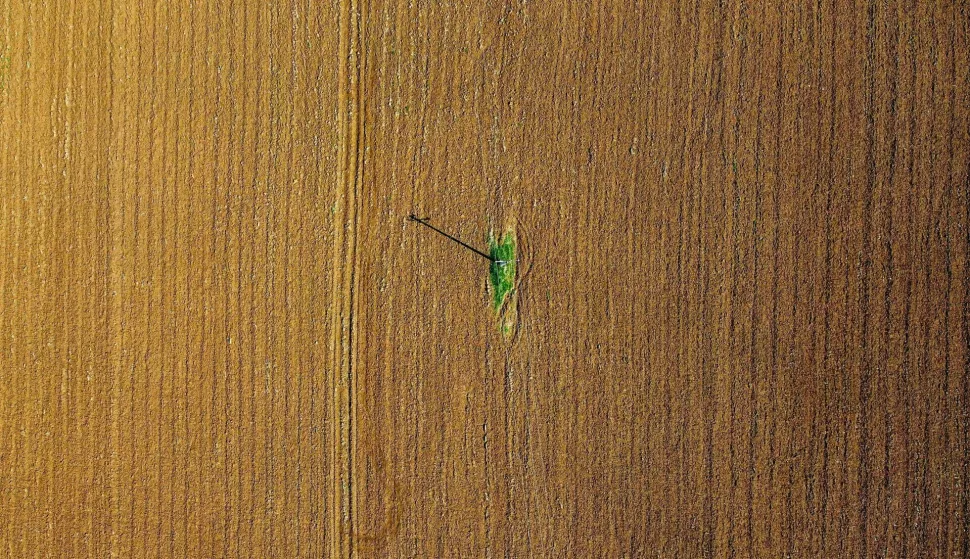 16.04.2021., Vitez, Bosna i Hercegovina - Zavrseno proljetno oranje.rPhoto: Armin Durgut/PIXSELL