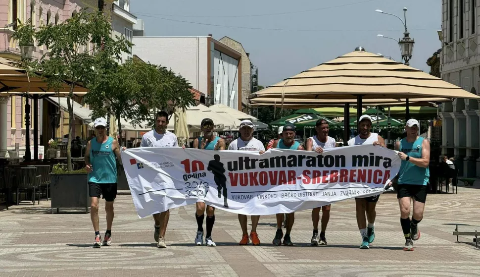Ultramaraton Vukovar Srebrenica. srpanj 2025, Vinkovci