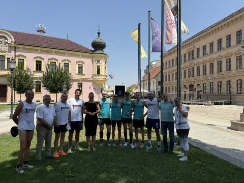 Ultramaraton Vukovar Srebrenica. srpanj 2025, Vinkovci
