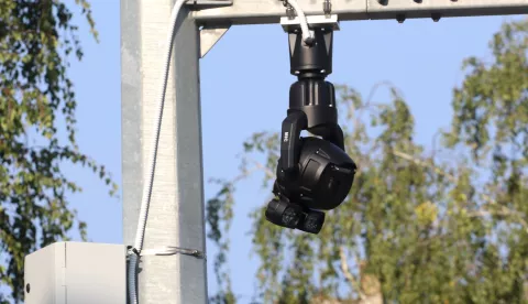 Osijek, 27. 09. 2021, Raskrizje, Vukovarske i Trpimirove. Postavljene kamere na semafore radi ubrzavanja prometa. Kamere za ubrzavanje prometa i kontrolu.snimio GOJKO MITIĆ