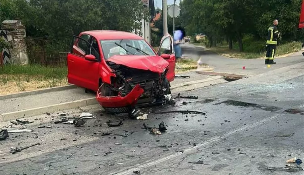 &Scaron;estero ozlijeđenih u sudaru u Vukovaru