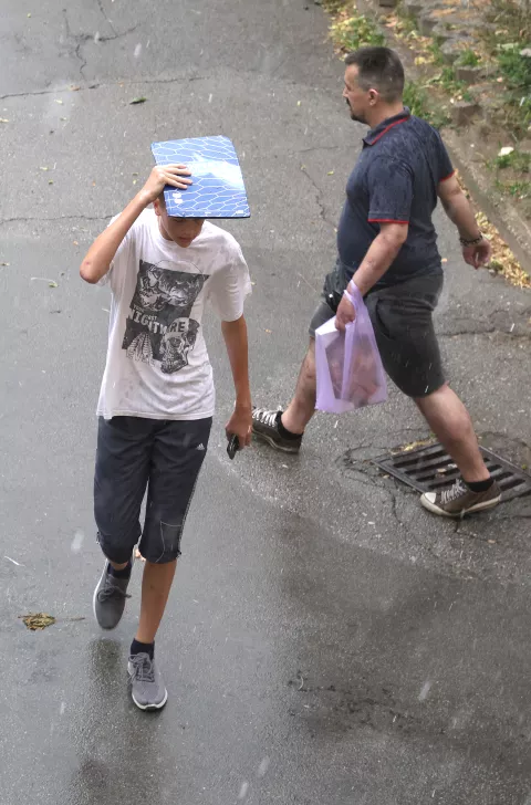 Osijek, 08. 07. 2025., slobodnjak; slobodnjaci; kiša, nevrijemeSNIMIO BRUNO JOBST