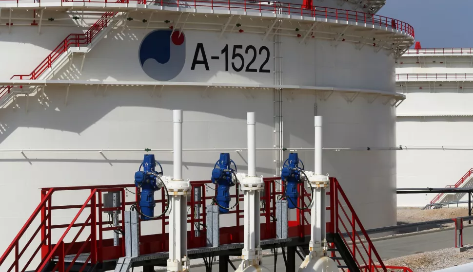 U Omi&scaron;lju svečano otvoreni novi pogoni JANAF-a 02.04.2019., Omisalj - Ministar drzavne imovine Goran Maric i predsjednik uprave JANAF Dragan Kovacevic otvorili su nove pogone na JANAF-ovom terminalu u Omislju. Nazocili si zupan Zlatko Komadina i nacelnica opcine Omisalj Mirela Ahmetovic, uz mnogobrojne druge uzvanike.rPhoto:Goran Kovacic/PIXSELL 