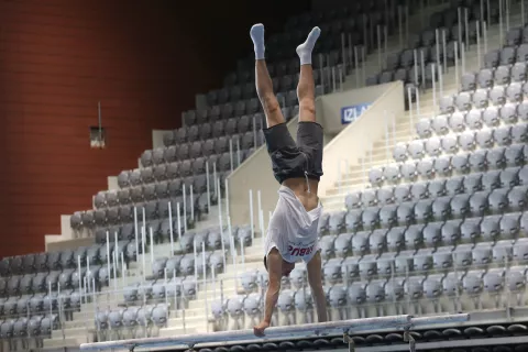 OSIJEK, 17. 05. 2017, SPORTSKA DVORANA GRADSKI VRT. PRESS, GIMNASTIKA, GRAND PRIX ŽITO CHALLANGE CUP.snimio GOJKO MITIĆ