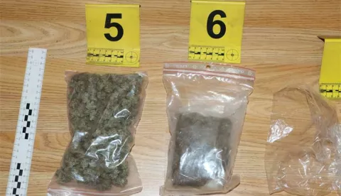Na osječkom području zaplijenjeni marihuana, amfetamin i kokain